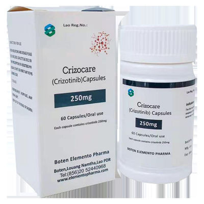 comprar Comprimidos de Crizotinibe 250mg para o Tratamento do Cancro do Pulmão de Células Não Pequenas online manufacture