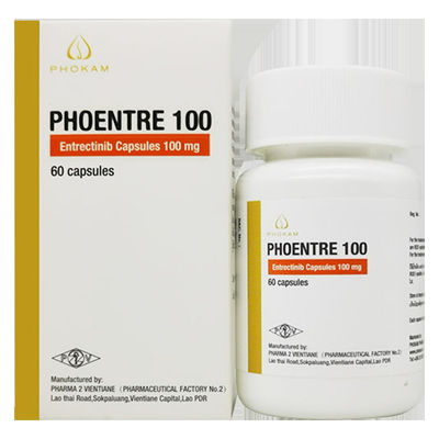 comprar Entrectinibe 100mg*60 Cápsulas para Tumores Sólidos com Fusão NTRK online manufacture
