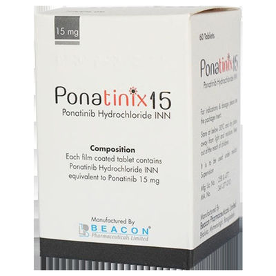 comprar 15 mg Ponatinib 60 cápsulas Leucemia Linfocítica Tratamento de Câncer online manufacture