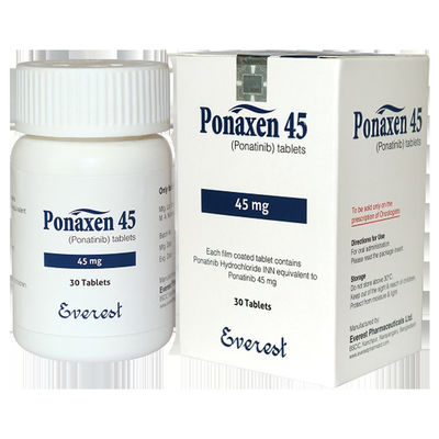 comprar 45 mg Ponatinib 30 cápsulas Leucemia Mieloide Tratamento do Câncer online manufacture