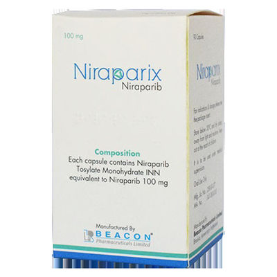 comprar 30 Cápsulas 100 mg Niraparib Niraprix Para Câncer de Tubos de Falópio online manufacture