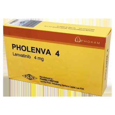 comprar Carcinoma Hepatocelular Lenvatinib 4 mg Tratamento do Câncer online manufacture