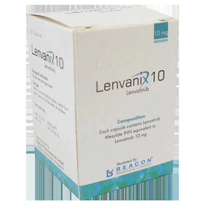 comprar 30 Cápsulas 10 mg Lenvatinib LENVIMA Medicamentos contra o cancro da tireóide RET online manufacture