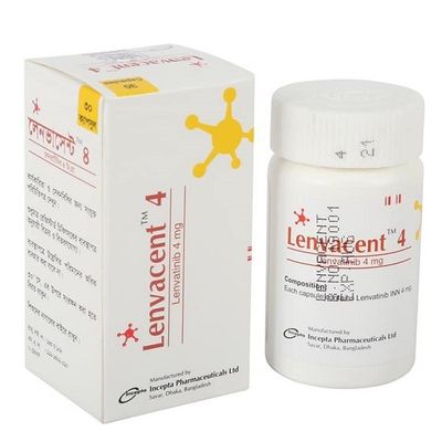 comprar 4 mg de Lenvatinib Mesilato Cápsulas Medicamentos para Carcinoma Hepático Celular 30 pílulas online manufacture