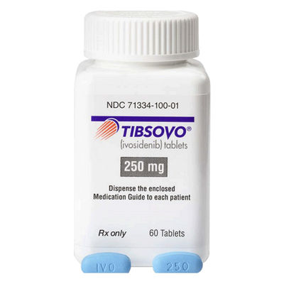 Agios、CSTONE Ivosidenib AG-120 Tibsovo 250 mg*60 comprimidos Leucemia Mieloide Aguda (LMA) para cancro em estágio 1 2 3