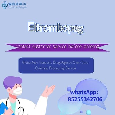 BeaconEltrombopag - Elbonix 25 mg* 28 comprimidos/ frasco (caixa)/50 mg* 28 comprimidos/ frasco Trombocitopenia para cancro do pulmão em estágio 1 2 3