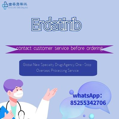 Janssen Erdafitinib Balversa 4 mg*56 comprimidos Câncer de bexiga, carcinoma urotelial