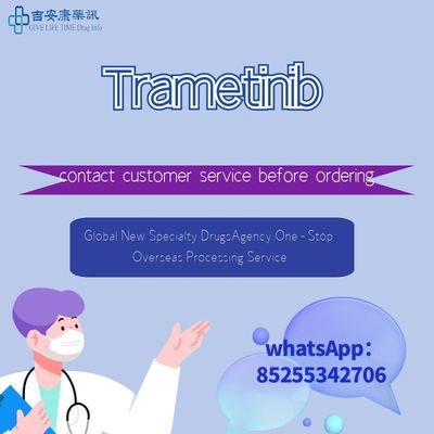 NOVARTIS Trametinib GSK1120212 Mekinist 2mg*30 comprimidos para estádio 1 2 3 cancro do pulmão cancro do pulmão de células não pequenas, cancro colorretal, cancro da tiroide, melanoma