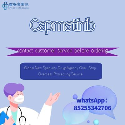 150 mg 200 mg Capmatinib INC280 Tabrecta 56 comprimidos Meta MET