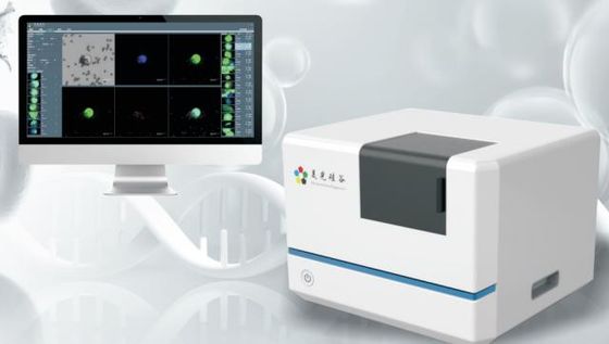 Sistema de microscopia de fluorescência de digitalização IsoCell TM Equipamento de ensaio genético