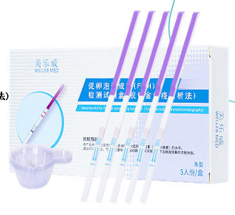 Kit de teste de FSH para hormônio estimulante do folículo Método imunocromatográfico de ouro coloidal